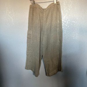 Cannise Linen Burlap Lagenlook Unique Pants 12